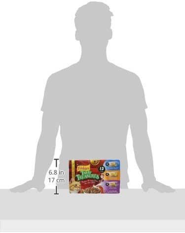 Friskies Tasty Treasures Prime Filets Variety Pack - Ocean Fish, Tuna & Chicken Wet Cat Food (12 Pack)