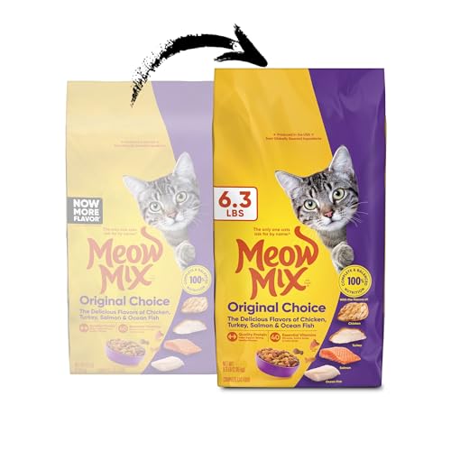 Meow Mix Original Choice Dry Cat Food - Complete Nutrition (6.3 lb)