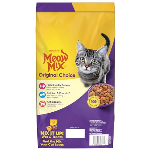 Meow Mix Original Choice Dry Cat Food - Complete Nutrition (6.3 lb)