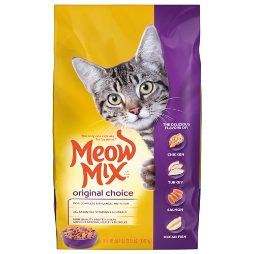 Meow Mix Original Choice Dry Cat Food - Complete Nutrition (6.3 lb)