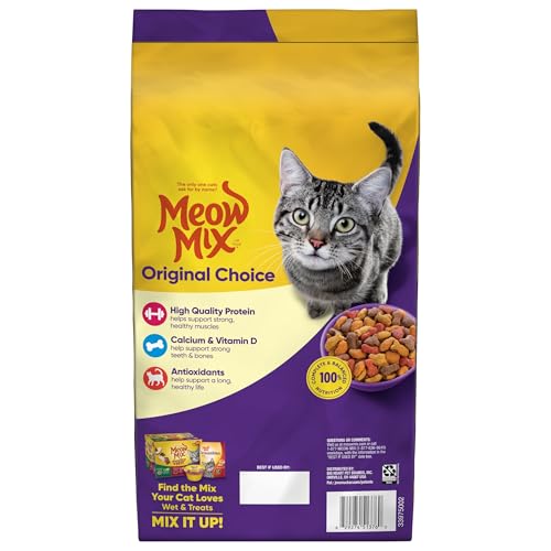 Meow Mix Original Choice Dry Cat Food - Complete Nutrition (6.3 lb)
