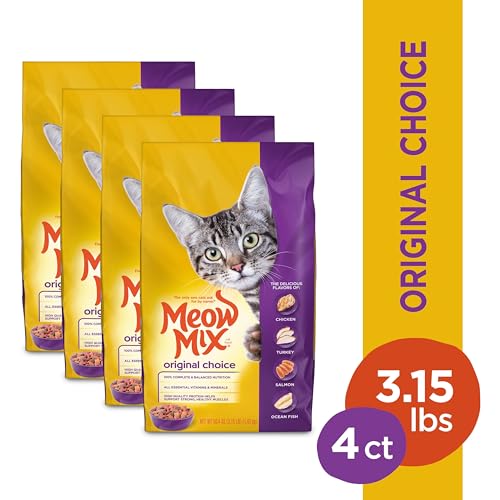 Meow Mix Original Choice Dry Cat Food - Complete Nutrition (6.3 lb)