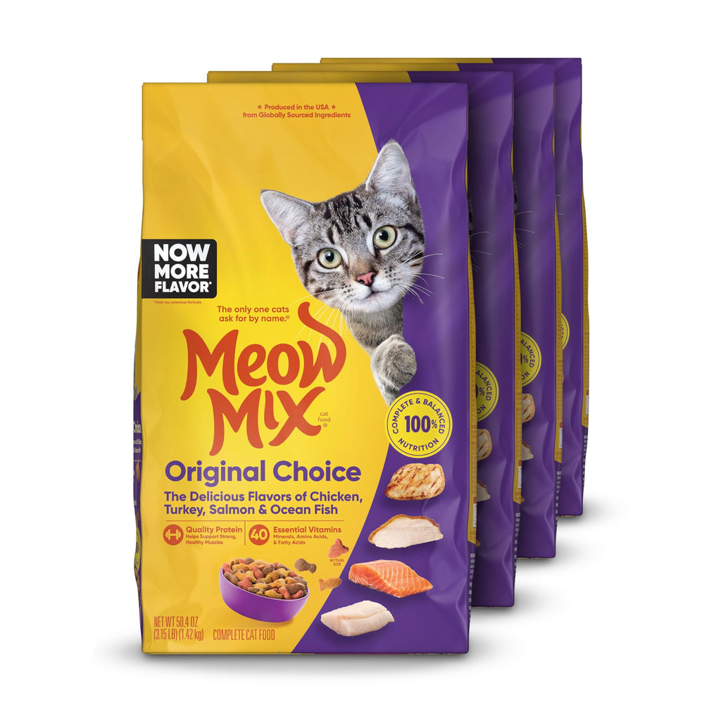Meow Mix Original Choice Dry Cat Food - Complete Nutrition (6.3 lb)