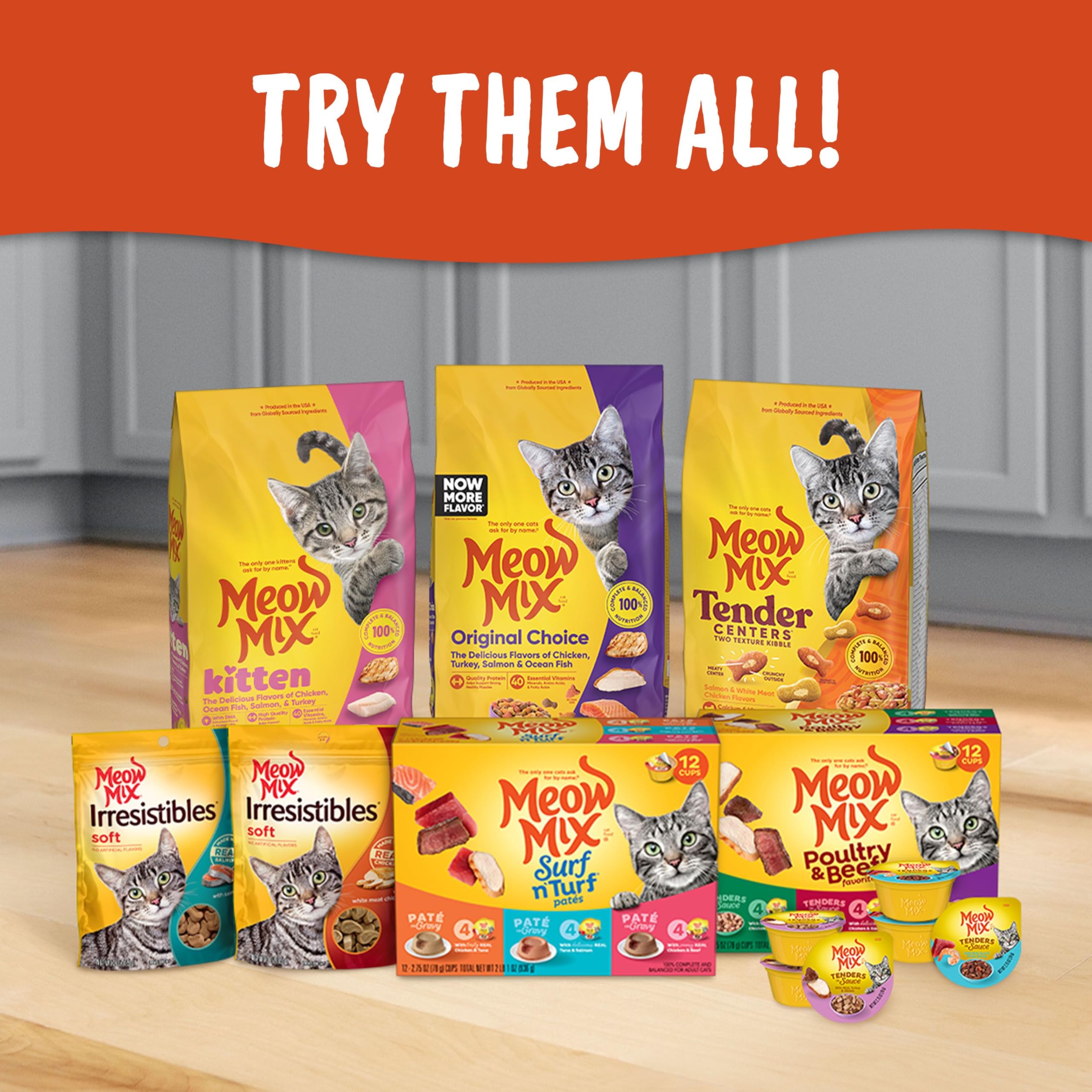 Meow Mix Original Choice Dry Cat Food - Complete Nutrition (6.3 lb)