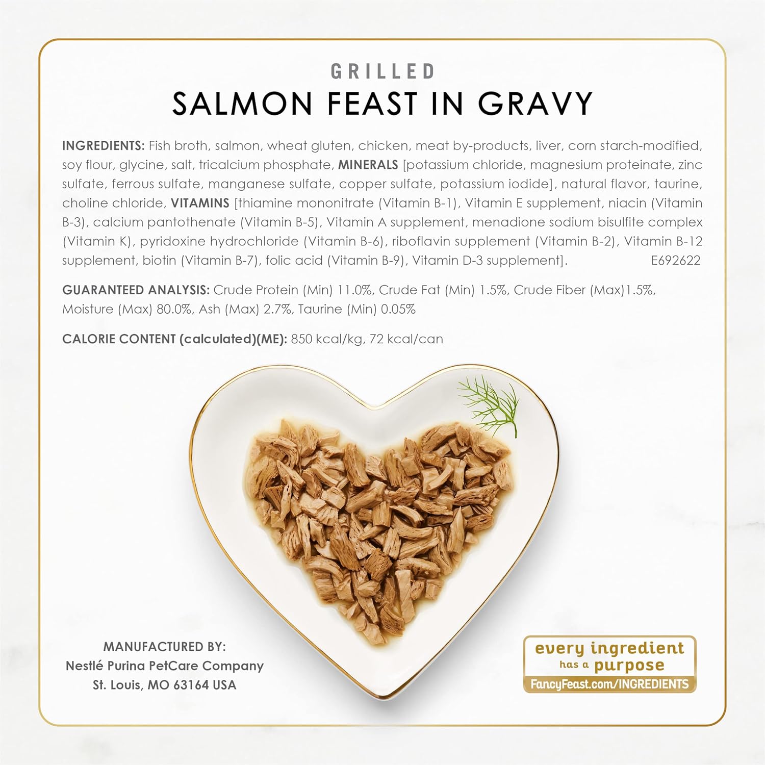 Fancy Feast Grilled Seafood Collection Variety Pack - Gourmet Wet Cat Food (24 Pack)